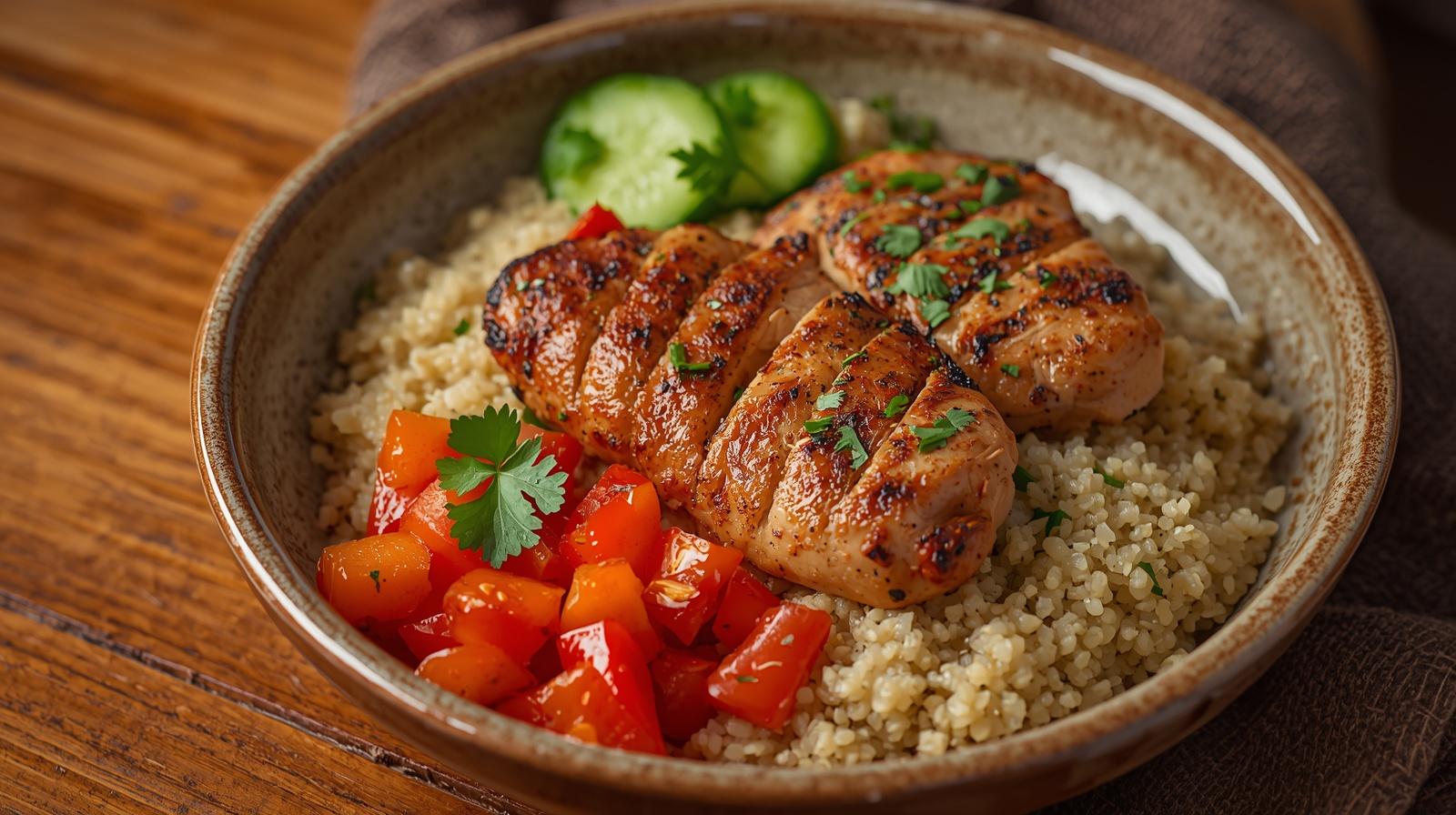 Grilled Chicken Protein Bowl